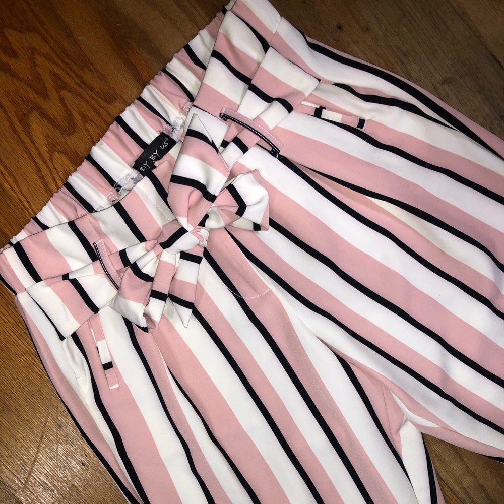 Body By Us Striped Pants